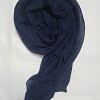 Plain Lawn Scarf - Navy Blue Plain Lawn Scarf - Navy Blue
